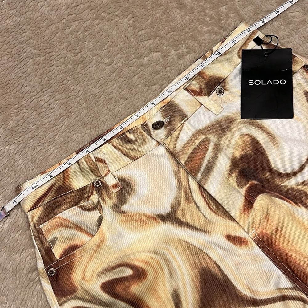 SOLADO Marble Swirl Jeans - Picture 11 of 16